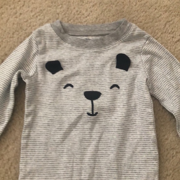 Carters Long Sleeve Onesie - 18 Months - Picture 2 of 3